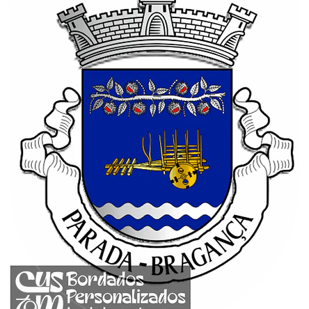Emblema Bordado Antiga Freguesia de Parada (Bragança, Bragança) 1