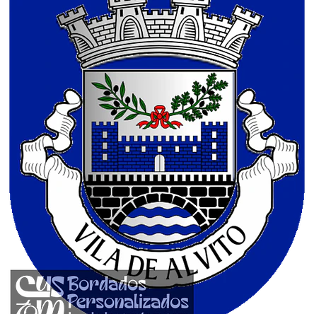 Emblema Bordado Município de Alvito (Beja) 1