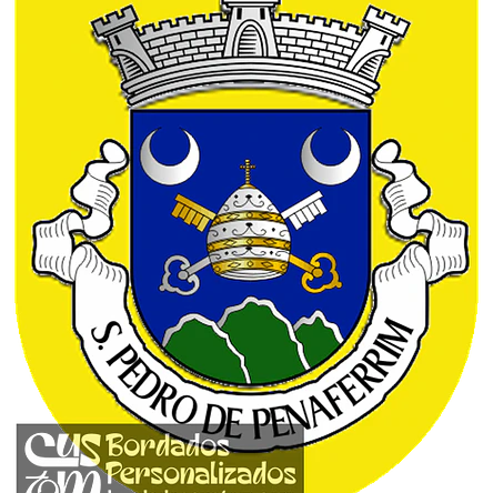 Emblema Bordado Antiga Freguesia de Sintra (São Pedro de Penaferrim) (Sintra, Lisboa) 1