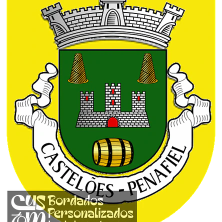 Emblema Bordado Freguesia de Castelões (Penafiel, Porto) 1