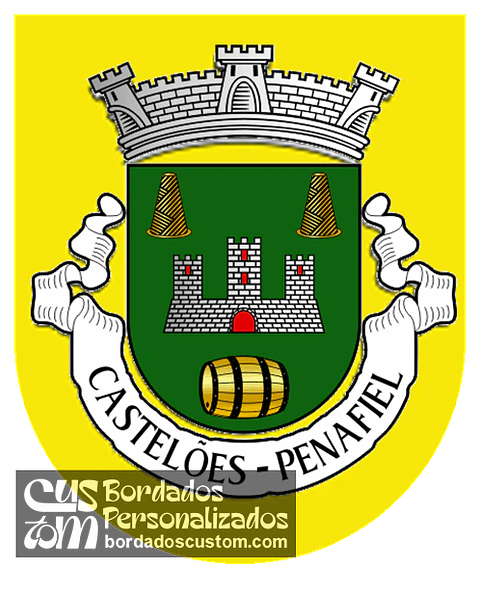 Emblema Bordado Freguesia de Castelões (Penafiel, Porto)