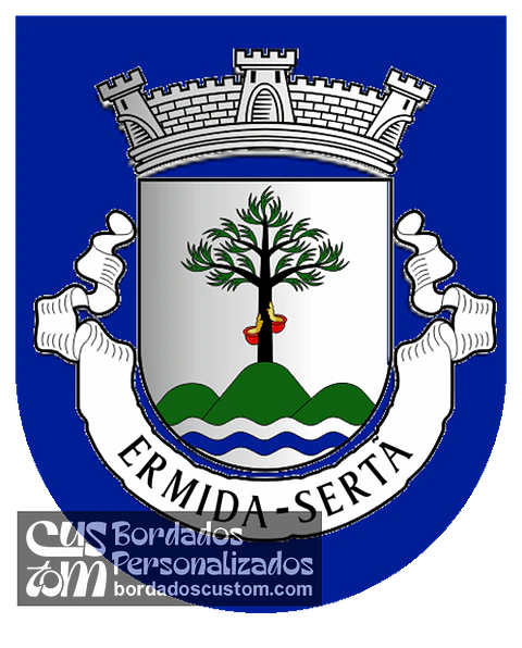 Emblema Bordado Antiga Freguesia de Ermida (Sertã, Castelo Branco)