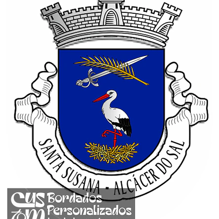 Emblema Bordado Antiga Freguesia de Santa Susana (Alcácer do Sal, Setúbal) 1