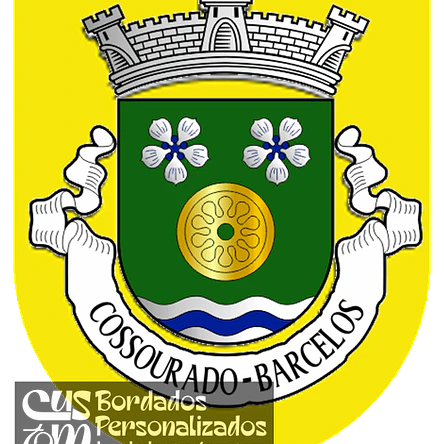 Emblema Bordado Freguesia de Cossourado (Barcelos, Braga) 1