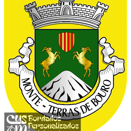 Emblema Bordado Antiga Freguesia de Monte (Terras de Bouro, Braga) 1