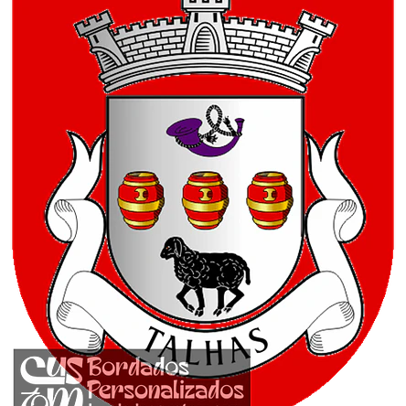 Emblema Bordado Freguesia de Talhas (Macedo de Cavaleiros, Bragança) 1