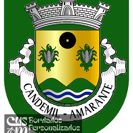 Emblema Bordado Freguesia de Candemil (Amarante, Porto) 1