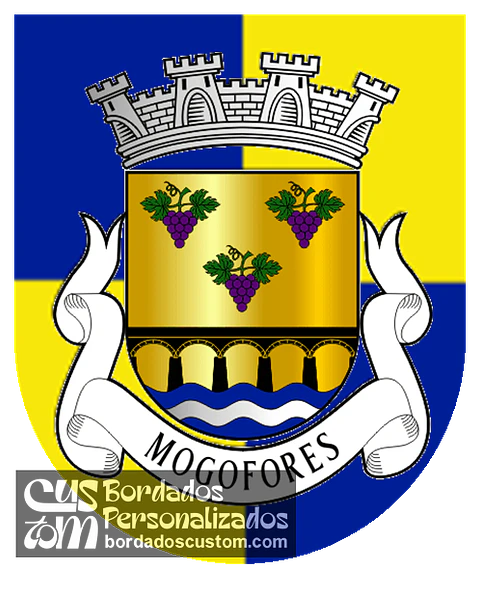 Emblema Bordado Antiga Freguesia de Mogofores (Anadia, Aveiro)