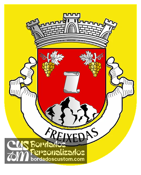 Emblema Bordado Freguesia de Freixedas (Pinhel, Guarda)