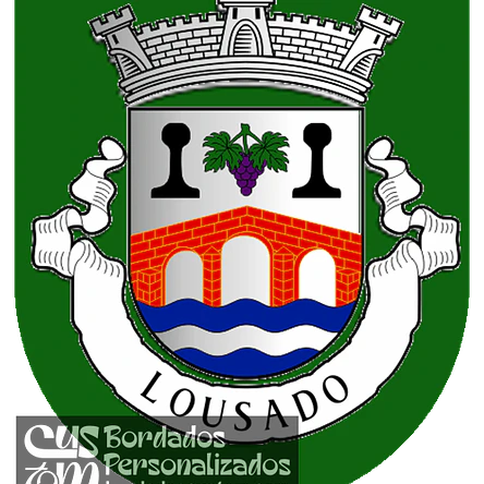 Emblema Bordado Freguesia de Lousado (Vila Nova de Famalicão, Braga) 1