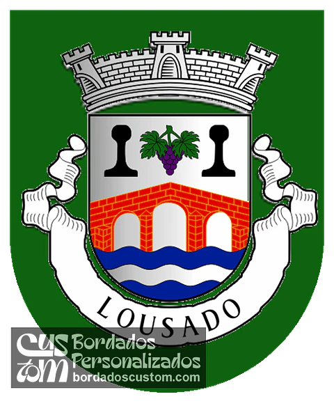 Emblema Bordado Freguesia de Lousado (Vila Nova de Famalicão, Braga)