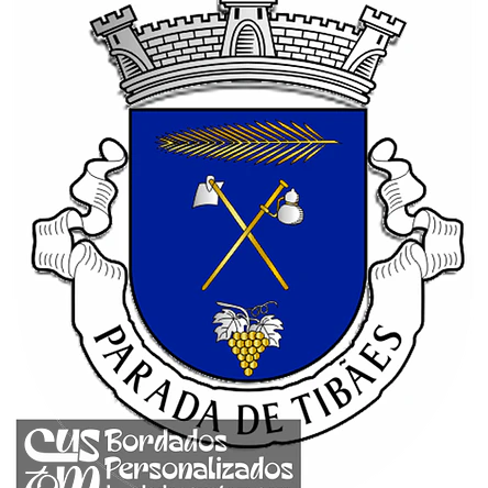 Emblema Bordado Antiga Freguesia de Parada de Tibães (Braga, Braga) 1