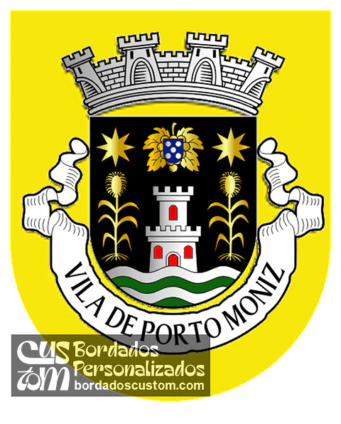 Emblema Bordado Município de Porto Moniz (Madeira)