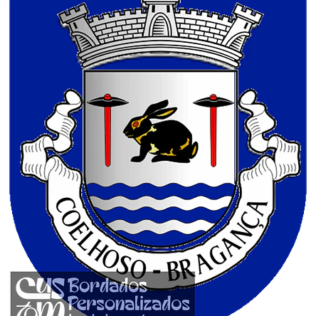 Emblema Bordado Freguesia de Coelhoso (Bragança, Bragança) 1