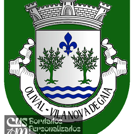 Emblema Bordado Antiga Freguesia de Olival (Vila Nova de Gaia, Porto) 1