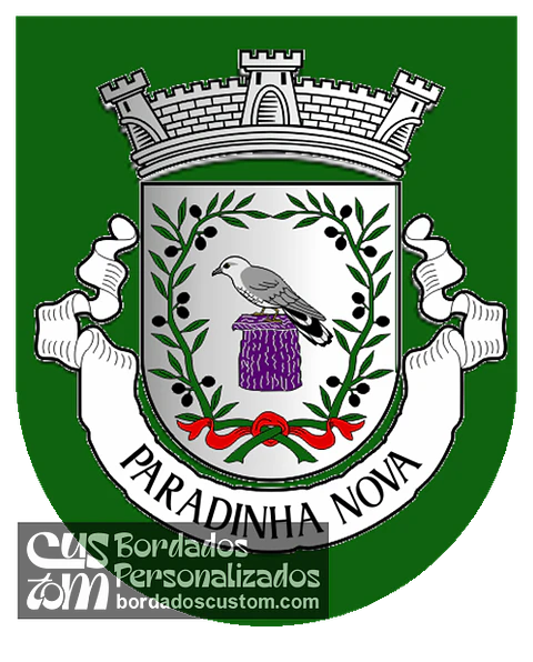 Emblema Bordado Antiga Freguesia de Paradinha Nova (Bragança, Bragança)