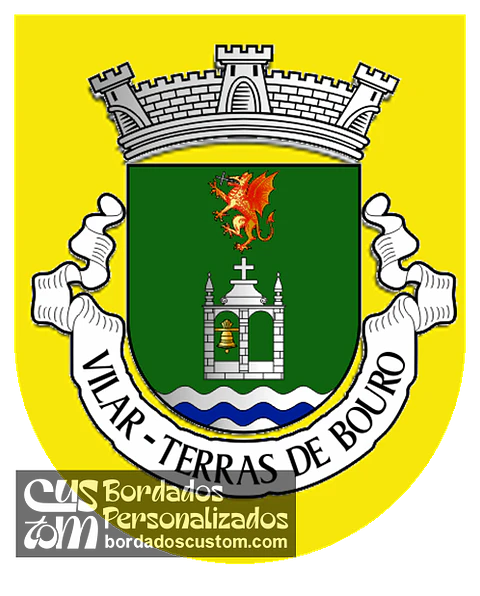 Emblema Bordado Antiga Freguesia de Vilar (Terras de Bouro, Braga)