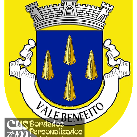 Emblema Bordado Freguesia de Vale Benfeito (Macedo de Cavaleiros, Bragança) 1
