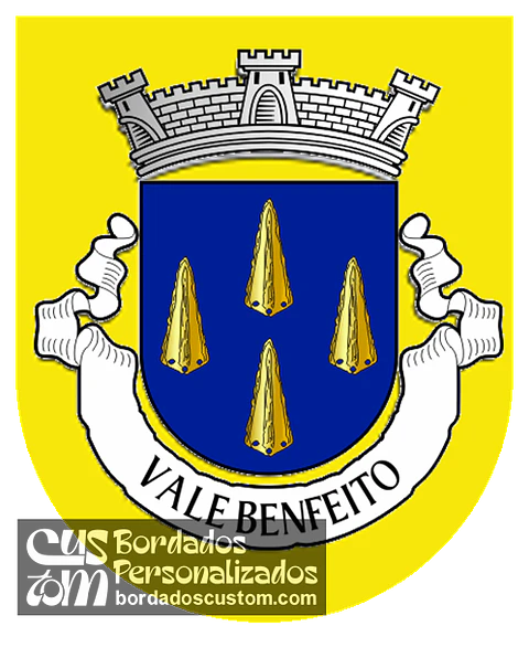 Emblema Bordado Freguesia de Vale Benfeito (Macedo de Cavaleiros, Bragança)