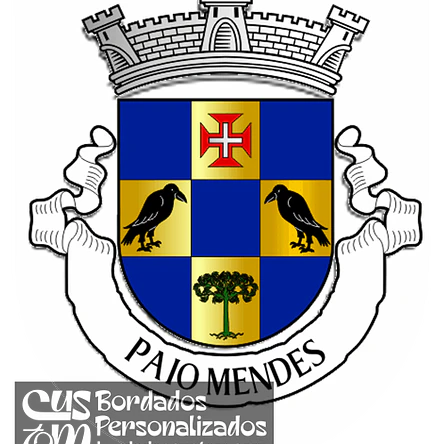 Emblema Bordado Antiga Freguesia de Paio Mendes (Ferreira do Zêzere, Santarém) 1