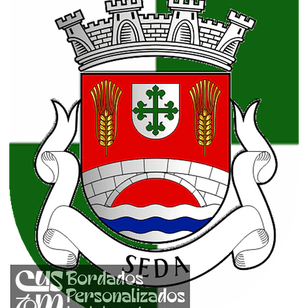 Emblema Bordado Freguesia de Seda (Alter do Chão, Portalegre) 1