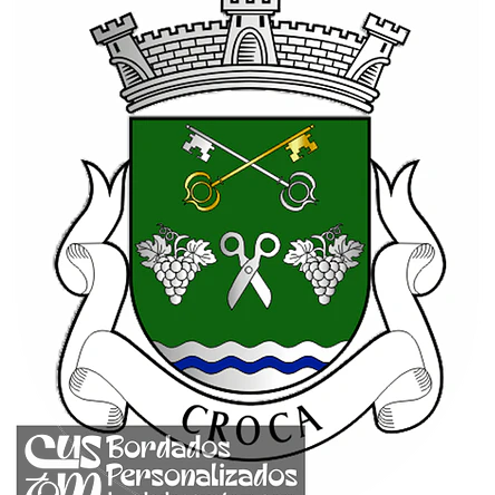 Emblema Bordado Freguesia de Croca (Penafiel, Porto) 1
