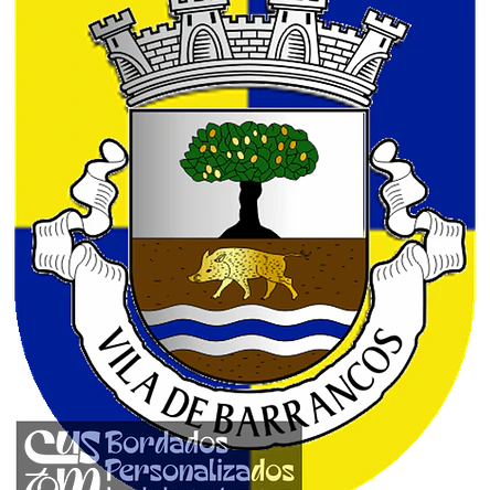 Emblema Bordado Município de Barrancos (Beja) 1