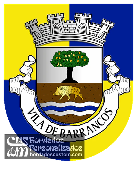 Emblema Bordado Município de Barrancos (Beja)