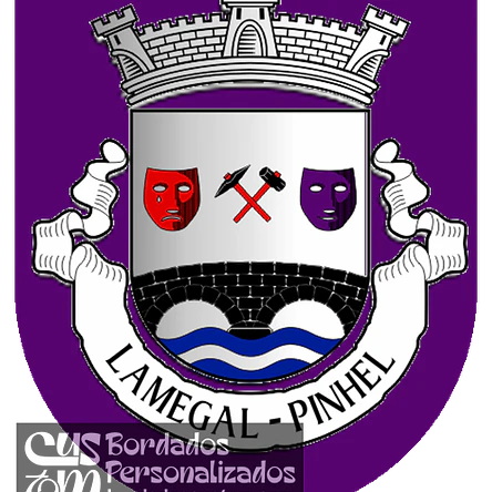 Emblema Bordado Freguesia de Lamegal (Pinhel, Guarda) 1