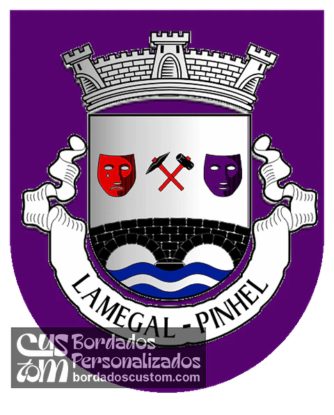 Emblema Bordado Freguesia de Lamegal (Pinhel, Guarda)