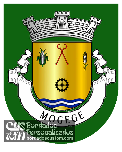 Emblema Bordado Freguesia de Mogege (Vila Nova de Famalicão, Braga)