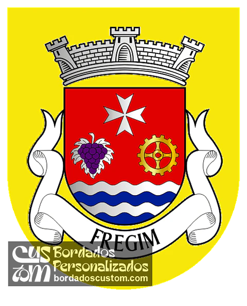 Emblema Bordado Freguesia de Fregim (Amarante, Porto)