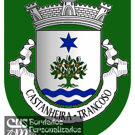 Emblema Bordado Freguesia de Castanheira (Trancoso, Guarda) 1