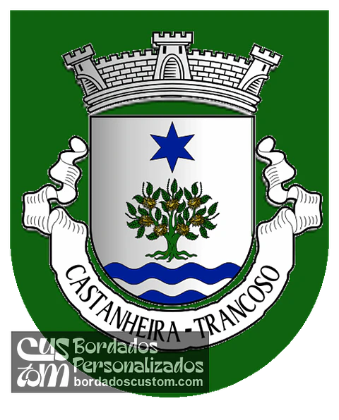 Emblema Bordado Freguesia de Castanheira (Trancoso, Guarda)