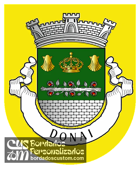 Emblema Bordado Freguesia de Donai (Bragança, Bragança)
