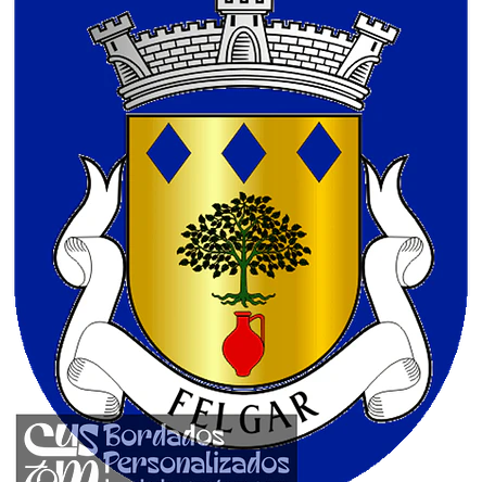 Emblema Bordado Antiga Freguesia de Felgar (Torre de Moncorvo, Bragança) 1