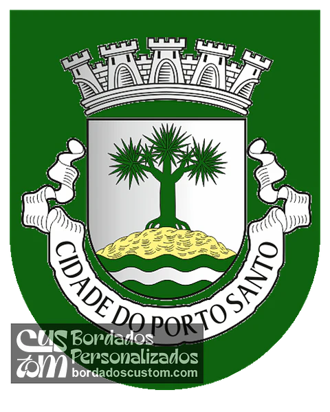 Emblema Bordado Município de Porto Santo (Madeira)