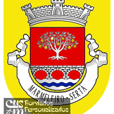 Emblema Bordado Antiga Freguesia de Marmeleiro (Sertã, Castelo Branco) 1