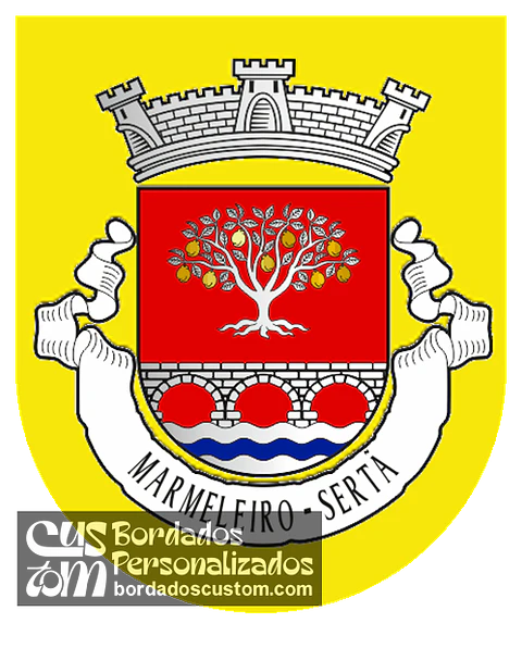 Emblema Bordado Antiga Freguesia de Marmeleiro (Sertã, Castelo Branco)