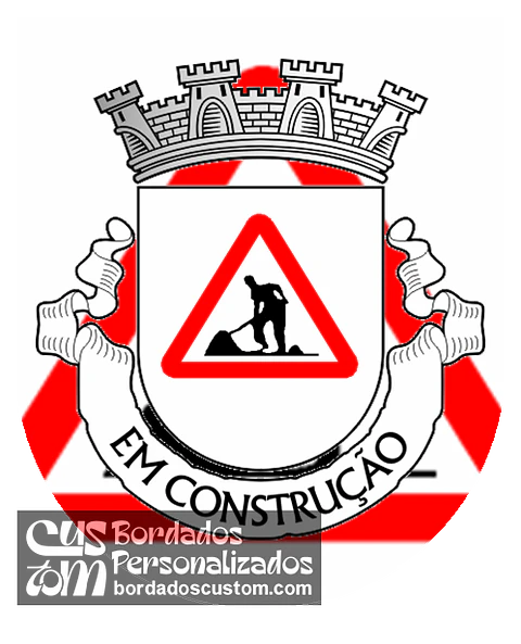 Emblema Bordado Antiga Freguesia de Pedroso (Vila Nova de Gaia, Porto)