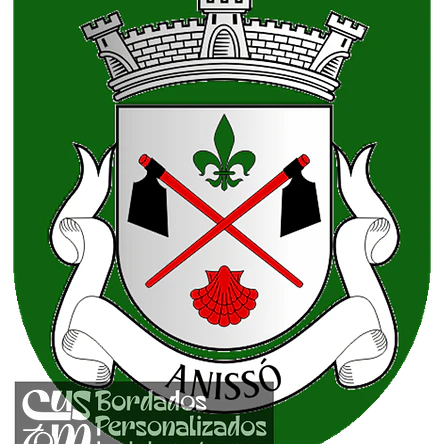 Emblema Bordado Antiga Freguesia de Anissó (Vieira do Minho, Braga) 1