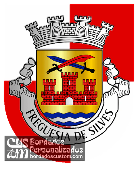 Emblema Bordado Freguesia de Silves (Silves, Faro)