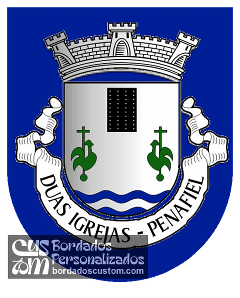 Emblema Bordado Freguesia de Duas Igrejas (Penafiel, Porto)