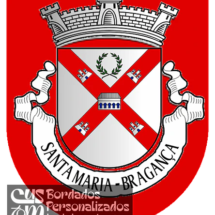 Emblema Bordado Antiga Freguesia de Bragança (Santa Maria) (Bragança, Bragança) 1