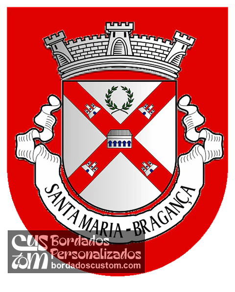 Emblema Bordado Antiga Freguesia de Bragança (Santa Maria) (Bragança, Bragança)