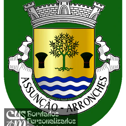 Emblema Bordado Freguesia de Assunção (Arronches, Portalegre) 1