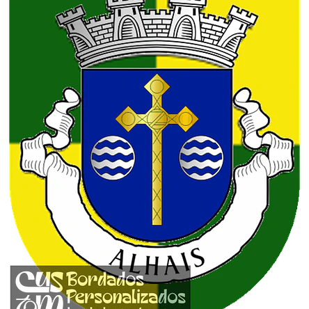 Emblema Bordado Antiga Freguesia de Alhais (Vila Nova de Paiva, Viseu) 1