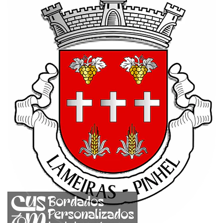 Emblema Bordado Freguesia de Lameiras (Pinhel, Guarda) 1