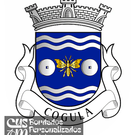 Emblema Bordado Freguesia de Cogula (Trancoso, Guarda) 1
