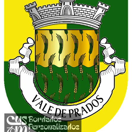 Emblema Bordado Freguesia de Vale de Prados (Macedo de Cavaleiros, Bragança) 1